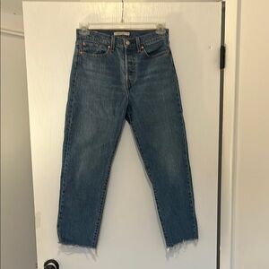 Levi Wedgie Straight Jeans